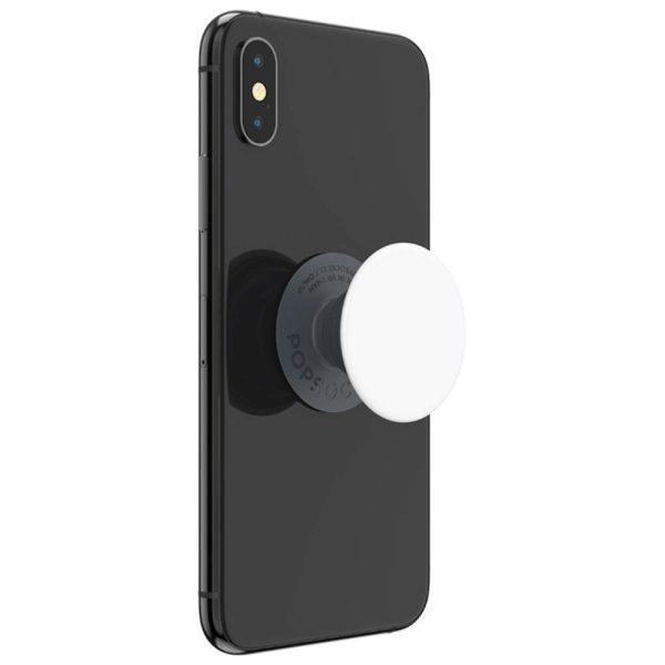 POPSOCKETS PopGrip Basic White m. Standerfunktion Supply