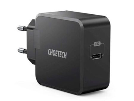 Choetech PD 30W Vægoplader m. USB-C - Sort Cheap