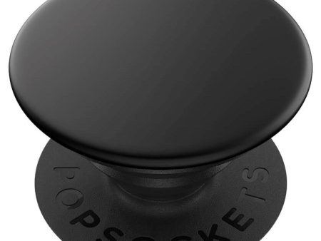 POPSOCKETS Aluminium Black Premium Holder og Stand Hot on Sale