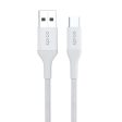 Epico Braided USB-A til USB-C Kabel 18W - 1.2m - Hvid Hot on Sale