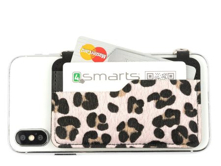 4Smarts DressUP Mobilholder m. Strop & Kortholder - Leopard Cheap