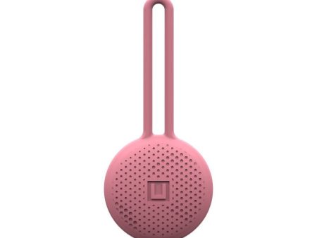 AirTag UAG [U] Dot Series Loop Case - Silikone Cover m. Strop - Dusty Rose on Sale