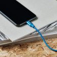 GreyLime 18W Braided USB-C til Lightning Kabel 2 m. - Blå Online