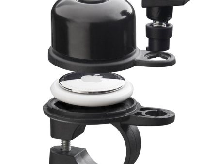 Elago AirBell Ringeklokke (22 mm) m. AirTag Holder - Sort on Sale