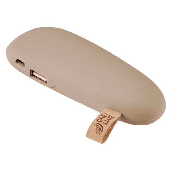 GreyLime 5W Power Stone 2.600 mAh - PowerBank USB-A - Beige Fashion