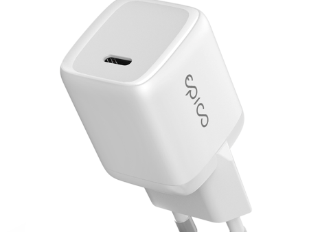 Epico Mini Vægoplader PD 30W m. USB-C - Hvid Hot on Sale