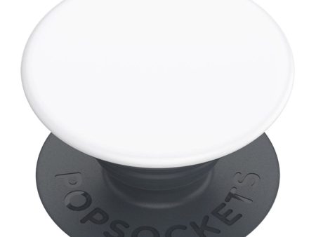 POPSOCKETS PopGrip Basic White m. Standerfunktion Supply