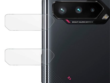 Asus ROG Phone 5 IMAK Beskyttelsesglas til Kameralinse - Gennemsigtig (2 stk.) Fashion