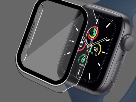 ENKAY Apple Watch 9 8 7 (41mm) Cover & Hærdet Glas - Gennemsigtig Hot on Sale