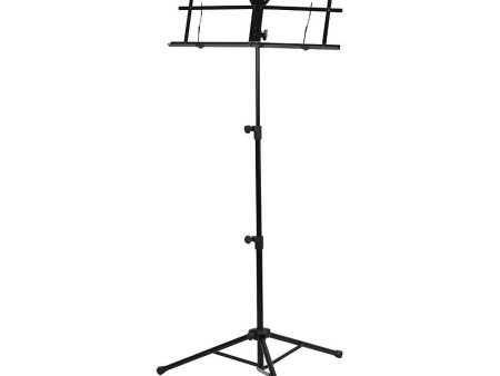 STRUKTURE SMS1X Black Folding Music Stand w  Bag Cheap