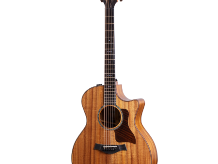 Taylor 724CE 700 Series Grand Auditorium Koa Top Sides A E Guitar (Natural Matte) For Cheap