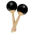 LP LP389 Fiber Maracas, Black Supply