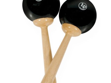 LP LP389 Fiber Maracas, Black Supply