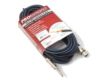 PROformance MP25LI 25  High-Z Mic Cable (XLR M to 1 4  M) Cheap