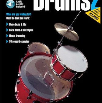 HAL LEONARD 00697295 FastTrack Drums Method - Book 2 For Sale