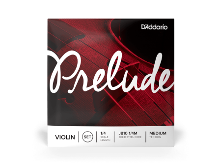 D ADDARIO J81014M 1 4 Prelude Violin String Set For Sale