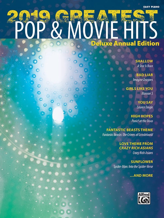 ALFRED 0047956 2019 Greatest Pop & Movie Hits [Piano] For Cheap