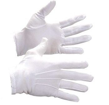 MANHOW White Cotton Gloves Small - COTS Online now