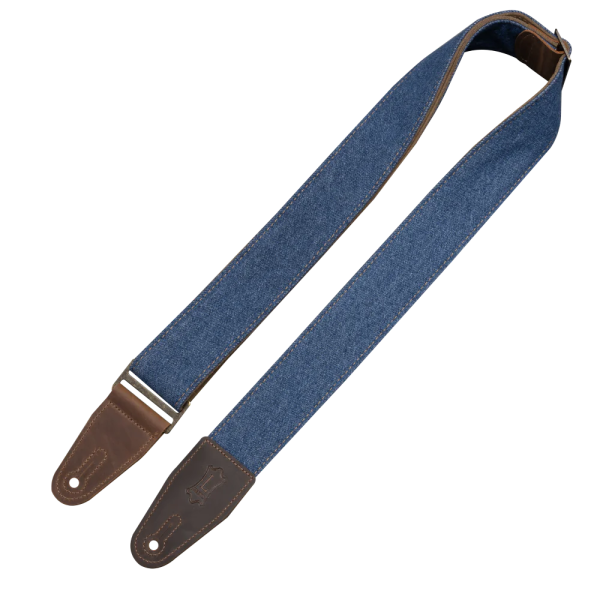 LEVYS M7DMBLU Blue Denim Guitar Strap For Cheap