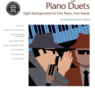 HAL LEONARD HL00121595 Double Agent! Piano Duets - Hal Leonard Student Piano Library Popular Songs Series Intermediate 1 Piano, 4 Hands Online Hot Sale