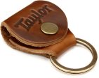 Taylor TKR03 Key Ring w Pick Holder, Medium Brown Nubuck Supply