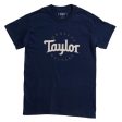 Taylor 16546 Mens Two-Color Logo Shirt, Navy- Large on Sale