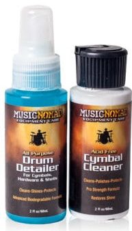 MUSICNOMAD MN117 Drum Detailer & Cymbal Cleaner Combo Pack - 2 oz Cheap