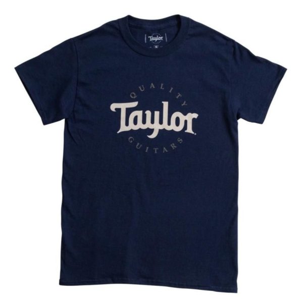 Taylor 16544 Mens Two-Color Logo Shirt, Navy- Small Sale