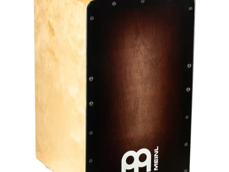 MEINL PERCUSSN WC100EB Woodcraft Cajon, Espresso Burst Frontplate on Sale