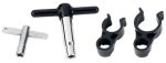 DW DWSM8032 Hi-Torq & Standard Drum Key 2 Pack w  Clips Supply