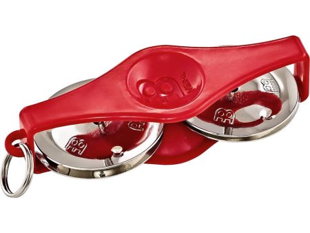 MEINL PERCUSSN KRTR Key Ring Tambourine, Red For Discount