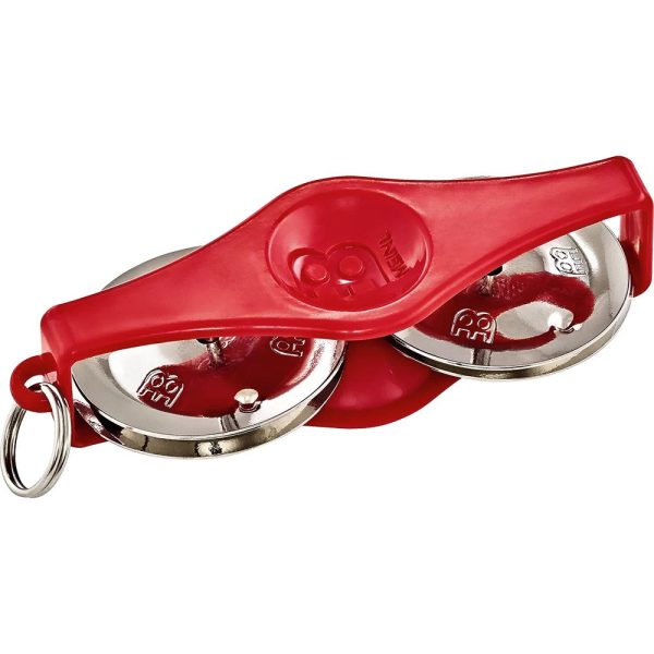 MEINL PERCUSSN KRTR Key Ring Tambourine, Red For Discount