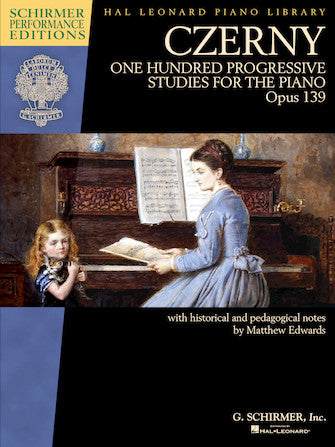 G.schirmer 00297115 Czerny - One Hundred Progressive Studies for the Piano, Op. 139 Online Sale