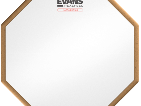 EVANS RF10GAT 10  RealFeel Attacktile Mountable Practice Pad Discount