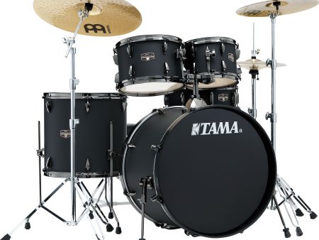 TAMA IE52CBNBOB Imperialstar Complet 5pc Kit (Blacked out Black) Online now