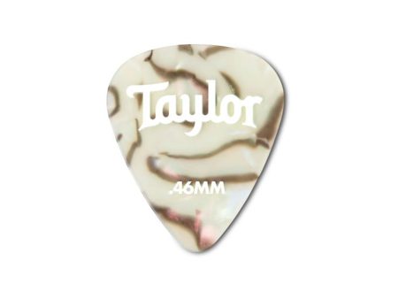 Taylor 80735 Celluloid 351 Picks, Abalone, 0.71mm,12-Pack For Discount