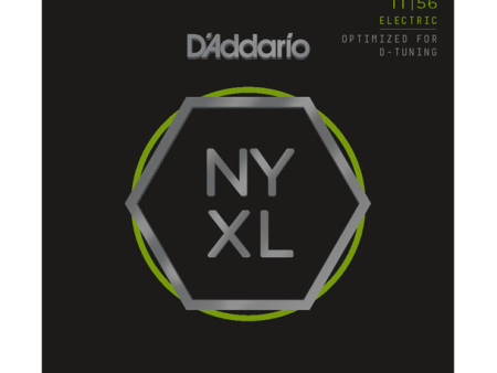 D ADDARIO NYXL1156 NYXL Medium Top Extra-Heavy Bottom Electric Guitar Strings, Discount