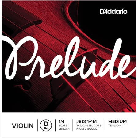 D ADDARIO J81314M 1 4 Prelude Violin D String, Medium Tension Online Hot Sale