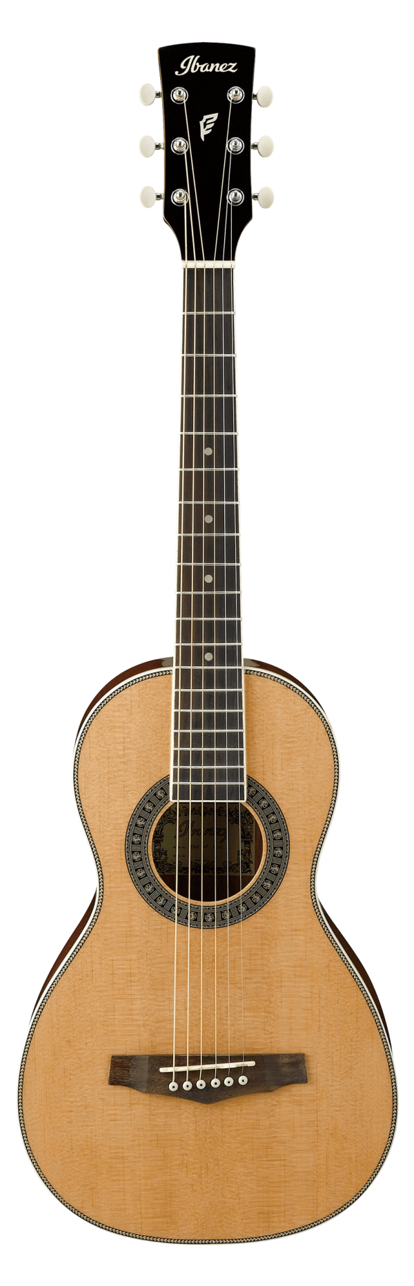 Ibanez PN1NT Parlor Size Acoustic Guitar (Gloss Natural) For Discount