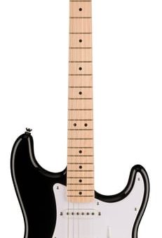 FENDER #0373152506 Squier Sonic Series Stratocaster (Black W White Pickgaurd) Online