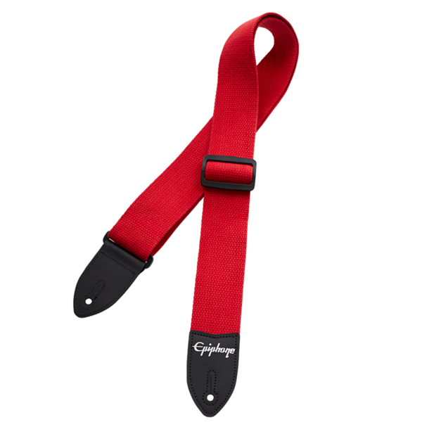 Epiphone AESTCTRD Cotton Guitar Strap (Red) Cheap