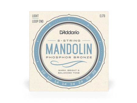 D ADDARIO EJ73 Phosphor Bronze Light Mandolin Strings Cheap