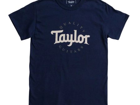 Taylor 16548 Mens Two-Color Logo Shirt, Navy- XXL For Cheap