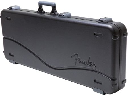 FENDER #0996112306 Deluxe Molded Jaguar Jazzmaster Case, Black For Cheap