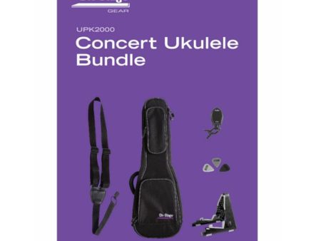 ON STAGE UPK2000 Concert Ukulele Accessory Bundle Cheap