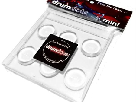 Drumdots DDM6PK Mini Size Drum Dampeners (6 Pack) on Sale