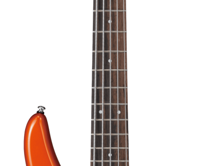 Ibanez GSR205ROM Gio Series Double Cut 5 String Bass (Roadster Orange Metallic) Discount