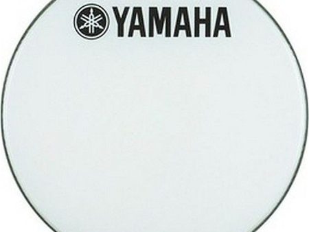 YAMAHA DHBR1218 18  Smooth White Bass Drum Head w Logo Online Hot Sale