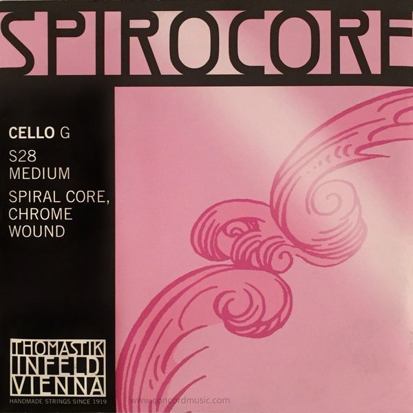 THOMASTIK S28 4 4 Spirocore Cello G Chrome String Discount