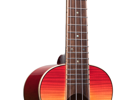 Amahi PGUK555C Concert Flamed Maple Ukulele w  Rainbow Shading, Glossy Finish on Sale